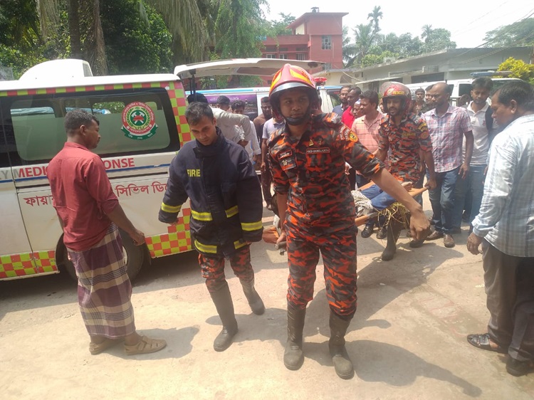 Shahria azad talha accident in barthi